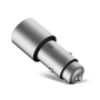 Автомобильное зарядное устройство Xiaomi Mi Car Charger Dual USB 36W, Silver (CC02CZM)