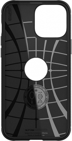 Чехол Spigen Rugged Armor для iPhone 13 Pro Max Matte Black, цвет Черный матовый (ACS03200)