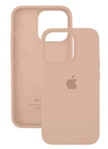 Чехол Silicone Case для iPhone 15 Pro Max Pink Sand, цвет Розовый песок