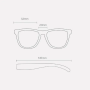 Очки солнцезащитные Xiaomi Turok Steinhardt Hipster Traveler Black STR004-0120
