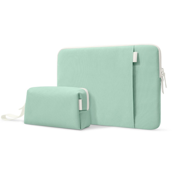 Папка Tomtoc TheHer Jelly Laptop Sleeve Kit 2-in-1 A23 для Macbook Pro/Air 14-13", Turquoise