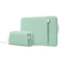 Папка Tomtoc TheHer Jelly Laptop Sleeve Kit 2-in-1 A23 для Macbook Pro/Air 14-13", Turquoise