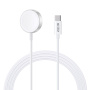 Сетевое зарядное устройство Tech-Protect Ultraboost Magnetic Charging Type-C, 120см для Apple Watch, white