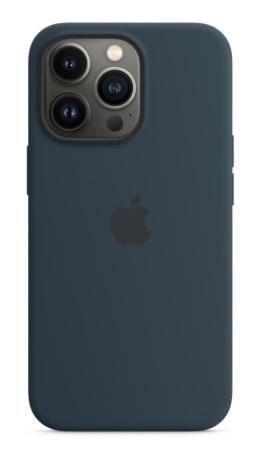 Чехол Silicone Case MagSafe Premium для iPhone 13 Pro, Abyss Blue, цвет Синий (MM2J3ZE/A)