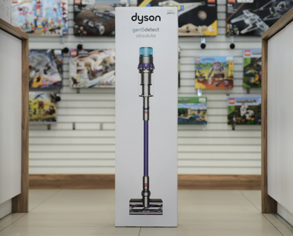 Беспроводной пылесос Dyson V15 Detect Absolute, золотой/серебристый (447000-01) EU