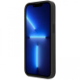 Чехол CG Mobile Guess PU 4G Double cardslot w Metal triangle logo Hard для iPhone 13 Pro Max, цвет Черный (GUHCP13XP4TPK)