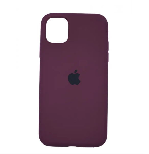 Чехол Silicone Case для iphone 11 Maroon