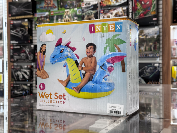 Матрас для плавания INTEX "Дракон" 201х191см (57563)