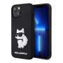 Чехол Karl Lagerfeld 3D Rubber NFT Choupette Hard для iPhone 13, Black
