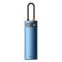 Хаб Baseus Metal Gleam Series 8-in-1 Multifunctional Type-C HUB Docking Station 30Hz Version, Синий (WKWG000103)