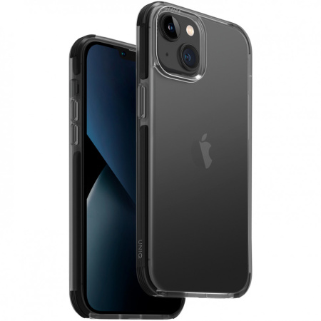 Чехол Uniq Combat для iPhone 14 Plus, цвет Черный (Black)