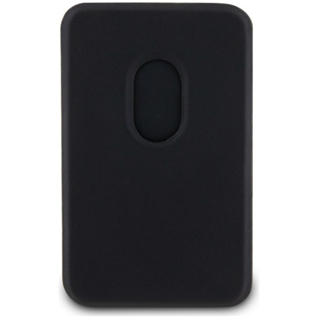 Магнитный картхолдер BMW Wallet MagSafe Cardslot Stand M-Collection PU with metal logo, цвет Черный (BMWCSMMPGK)