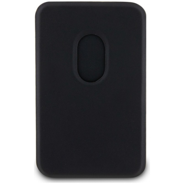 Магнитный картхолдер BMW Wallet MagSafe Cardslot Stand M-Collection PU with metal logo, цвет Черный (BMWCSMMPGK)