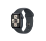 Apple Watch SE (2024), 40 мм корпус из алюминия цвета «Midnight», ремешок Sport Band размера S/M цвета «Midnight»