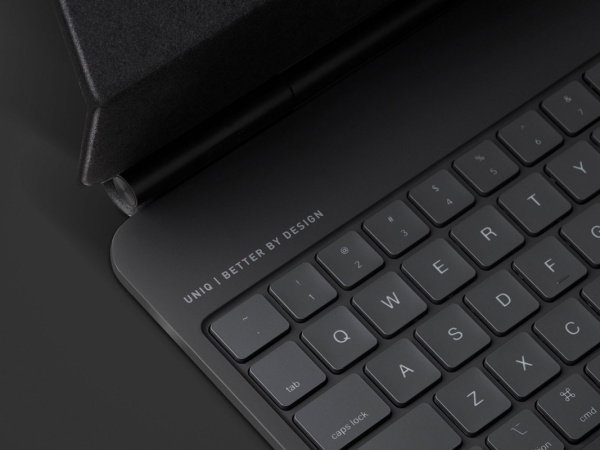 Беспроводная клавиатура UNIQ VENNO Magnetic smart keyboard folio для iPad Pro 11/Air 10.9 (2022/21) (NPDP11(2022)-VENNORUBLK)