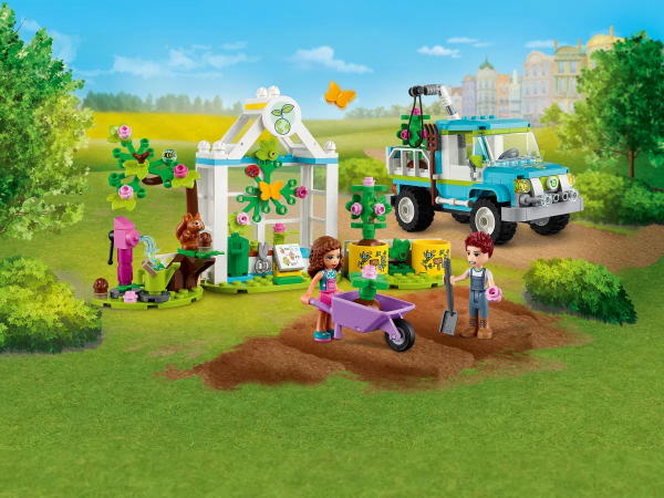 Конструктор LEGO Friends - Машина для посадки деревьев (41707)