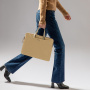 Сумка Tomtoc TheHer Laptop Handbag A21 Cookie для ноутбуков 13" MacBook Pro|Air M2 | M1, (коричневый/бежевый)