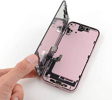 Замена стекла дисплея (с сохранением Матрицы) на iPhone 15