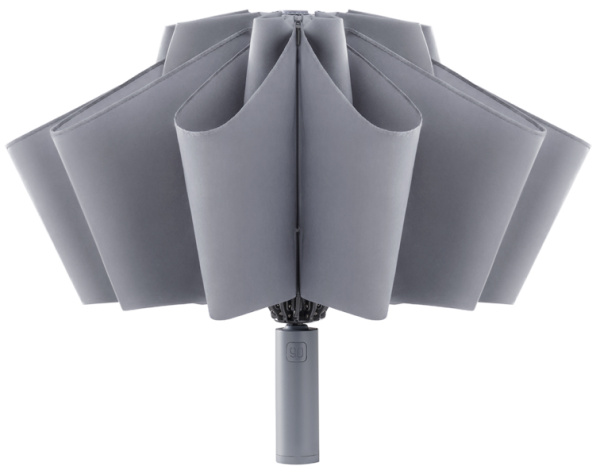 Зонт с светодиодным фонариком Xiaomi 90 Points Automatic Umbrella с фонариком серый