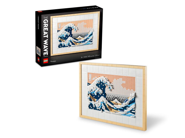 Конструктор LEGO ART - Большая волна в Канагаве (31208)