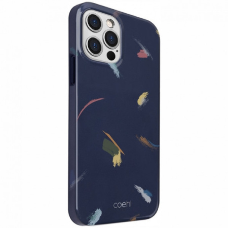 Чехол Uniq COEHL Reverie для iPhone 12 Pro Max, цвет Синий (IP6.7HYB(2020)-REVBLU)