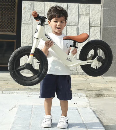 Детский велосипед-беговел WYPCWL, Бежевый