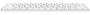 Клавиатура Apple Magic Keyboard с Touch ID White Белый MK293