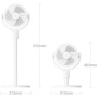 Напольный вентилятор Mijia Circulating Fan, Белый (BPLDS08DM)
