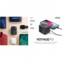 Сетевое зарядное устройство Uniq Voyage PD World Adapter для 150+ стран PD18W, цвет Черный (VOYAGE(PD)-GBLACK)