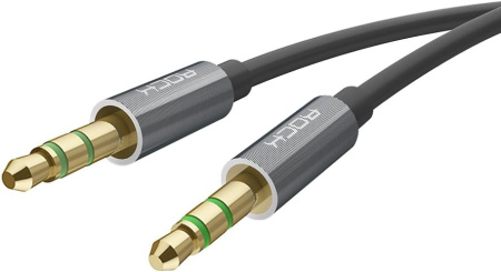 Кабель AUX 3.5mm Rock Audio Cable 1000 mm tarnish