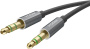 Кабель AUX 3.5mm Rock Audio Cable 1000 mm tarnish