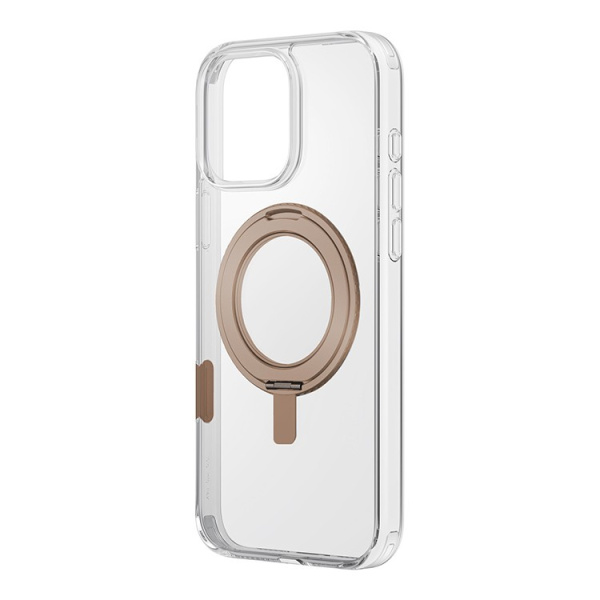 Чехол Uniq Swivix with 360-Rotating stand Taupe Gold (Magsafe) для iPhone 16 Pro чехол