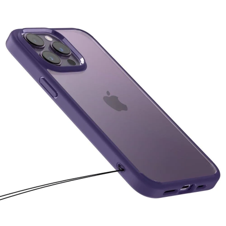 Чехол защитный Spigen Ultra Hybrid для iPhone 14 Pro, Deep Purple (ACS05577)