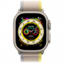 Apple Watch Ultra 49 мм корпус из титана ремешок Trail Loop желто-бежевого цвета