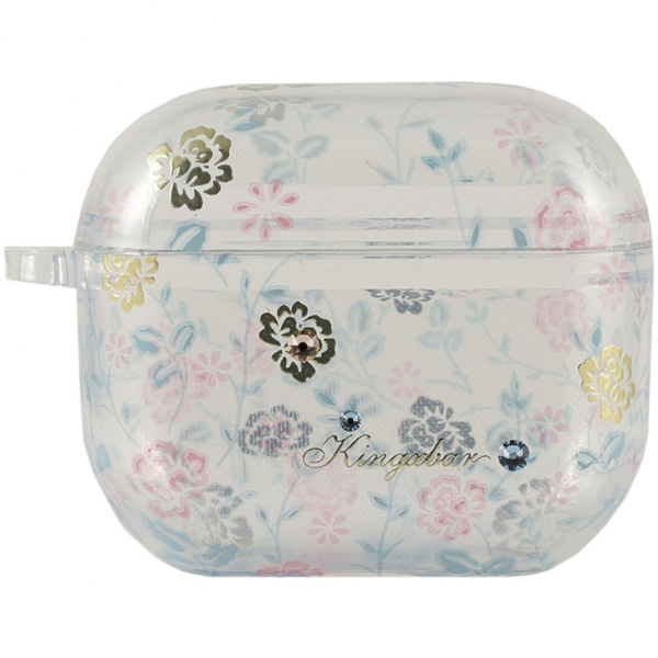 Чехол Flora для AirPods 3, цвет Розовый/Голубой (6959003503428)