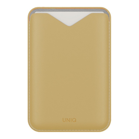 Картхолдер Uniq EVO Magnetic cardholder with Stand Canary Yellow