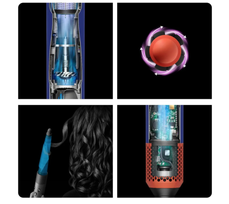 Стайлер Dyson Airwrap ID HS08 Long, Straight+Wavy, Vinca blue/Topaz