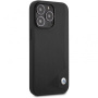 Чехол CG Mobile BMW Signature Genuine leather Seat Debossed Hard для iPhone 13 Pro Max, цвет Черный (BMHCP13XRCDPK)