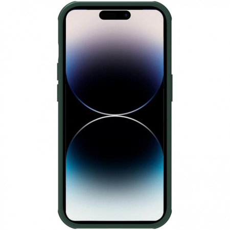 Чехол Nillkin Super Frosted Shield Pro case для iPhone 14 Pro, цвет Темно-зеленый