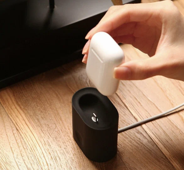 Док-станция Elago Charging Station для AirPods Black (EST-AP-BK)