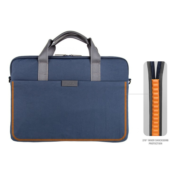 Сумка Uniq Stockholm для MacBook 15-16'', Abyss Blue (STOCKHOLM(16)-ABSBLUE)