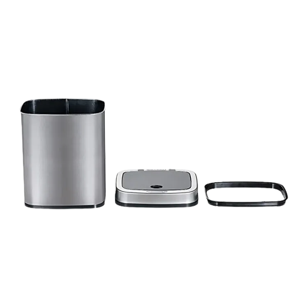 Умное мусорное ведро Xiaomi Ninestars Stainless steel Sensor Trash Can 12L (DZT-12-5), Silver
