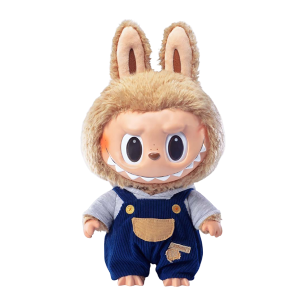 Коллекционная фигурка POP MART LABUBU The Monsters Time To Chill Plush Doll, 34 см