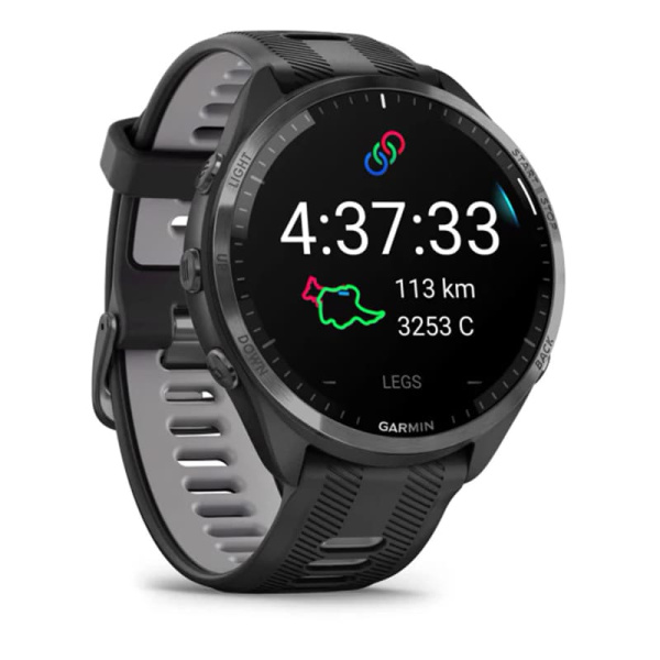 Смарт часы Garmin Forerunner 965 Black, титановый черный