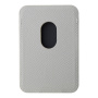 Картхолдер Guess Wallet Cardslot MagSafe PU Grained leather Triangle Metal logo Beige