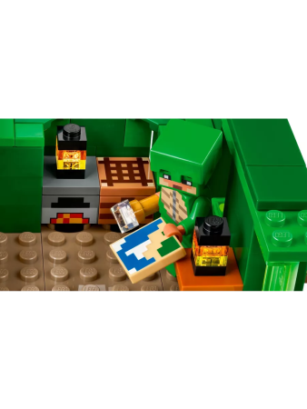 Конструктор LEGO Minecraft - Пляжный дом черепахи (21254)