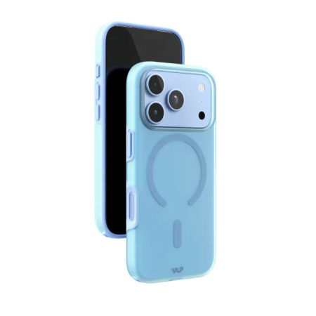 Чехол VLP Sorbet Case с MagSafe для iPhone 18 Pro, голубой