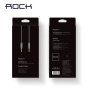 Кабель AUX 3.5mm Rock Audio Cable 1000 mm tarnish