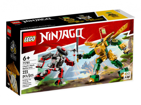 Конструктор LEGO Ninjago - Битва робота Ллойда (71781)