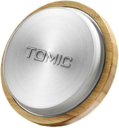 Керамическая кружка с бамбуковой крышкой TomicCeramic Cup With Bamboo Cover (TC1316U)